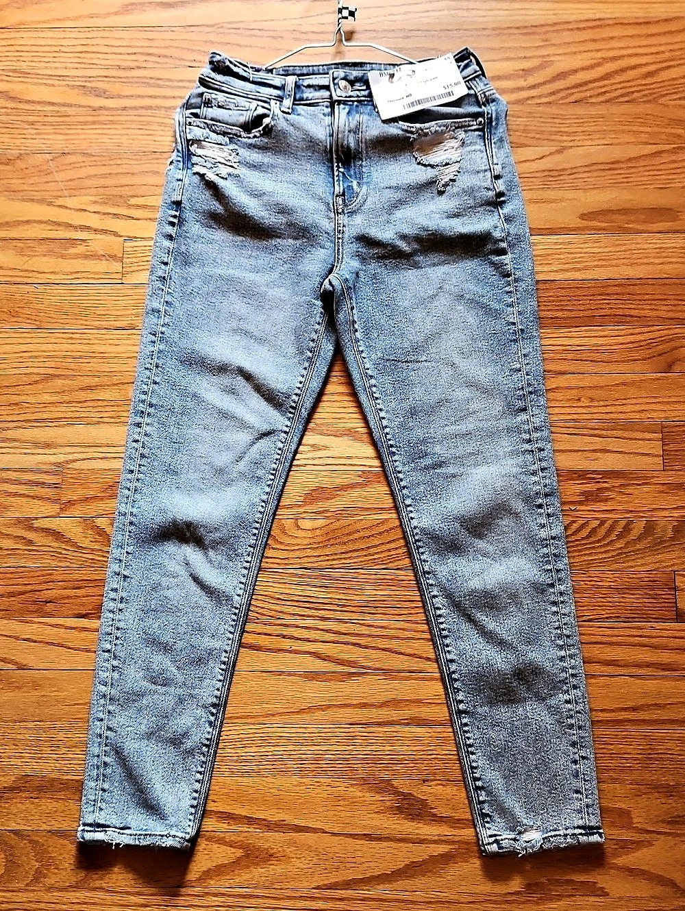 American Eagle Skinny Jeans in Blue Size 0